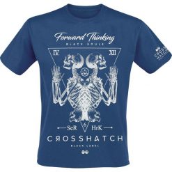 T-shirty męskie: Crosshatch Bonestee T-Shirt niebieski