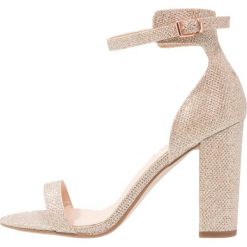 Rzymianki damskie: Office HIP Sandały na obcasie rose gold