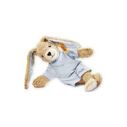 Przytulanki i maskotki: STEIFF Maskotka Zajączek Hoppel 20 cm kolor niebieski