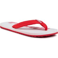 Japonki PUMA - Epic Flip V2 360248 37 High Risk Red/Puma White. Czerwone klapki damskie Puma, bez wzorów, z tworzywa sztucznego, bez obcasa. W wyprzedaży za 69,99 zł.