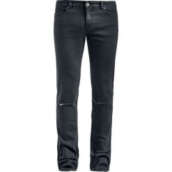 Jeansy męskie: Forplay BT Jeans Knee Cuts Jeansy czarny