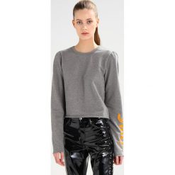 Bluzy damskie: Juicy Couture TERRY GOTHIC LOGO SLEEVE Bluza heather cozy
