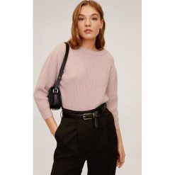 Mango - Sweter Mellow. Swetry damskie Mango, s, bez wzorów, z elastanu, bez rękawów, bez kaptura. W wyprzedaży za 69,90 zł.
