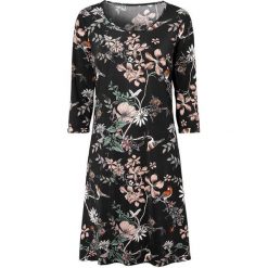 Cellbes Sukienka czarny female czarny 34/36. Czarne sukienki damskie Cellbes, na co dzień, bez wzorów, z dżerseju, bez kołnierzyka, bez rękawów, proste. W wyprzedaży za 85,00 zł.