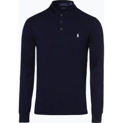 Polo Ralph Lauren - Męska koszulka polo – Slim fit, niebieski. Niebieskie koszulki polo Polo Ralph Lauren, l, z długim rękawem. Za 529,95 zł.