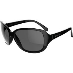 Okulary przeciwsłoneczne - MH530W - damskie - kategoria 3. Czarne okulary przeciwsłoneczne damskie QUECHUA. Za 79,99 zł.