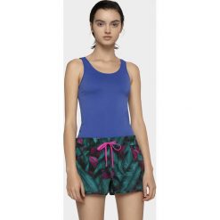 Top damski TSD301 - kobalt. Topy damskie xs, bez wzorów, z materiału, bez kołnierzyka. Za 29,99 zł.