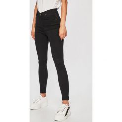 Answear - Spodnie. Czarne spodnie damskie ANSWEAR, s, bez wzorów, z elastanu. W wyprzedaży za 79,90 zł.