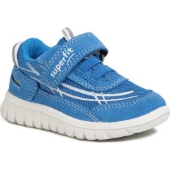Sneakersy SUPERFIT - 6-06192-81 M Blau. Niebieskie trampki chłopięce Superfit, bez wzorów, ze skóry, na rzepy. Za 229,00 zł.