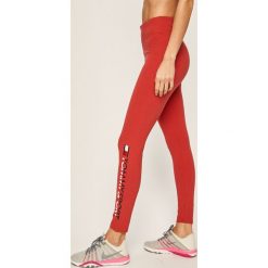 Tommy Sport - Legginsy. Szare spodnie damskie Tommy Sport, s, z elastanu. W wyprzedaży za 159,90 zł.