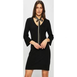 Only - Sukienka. Czarne sukienki damskie ONLY, na co dzień, s, bez wzorów, z wiskozy, casualowe, bez kołnierzyka, bez rękawów, mini, proste. W wyprzedaży za 49,90 zł.