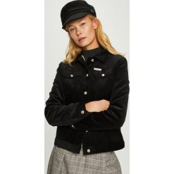 Calvin Klein Jeans - Kurtka. Czarne kurtki damskie marki Calvin Klein Jeans, s, z bawełny. W wyprzedaży za 599,90 zł.