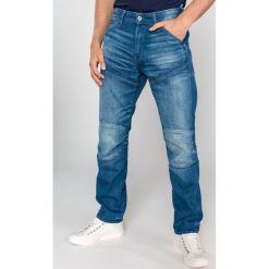 G-Star RAW 5620 Elwood 3D Dżinsy Niebieski. Niebieskie jeansy męskie G-Star RAW, bez wzorów, retro. Za 654,95 zł.