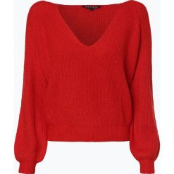Review - Sweter damski, czerwony. Czerwone swetry damskie marki Review, l, bez wzorów, bez rękawów, bez kaptura. Za 129,95 zł.