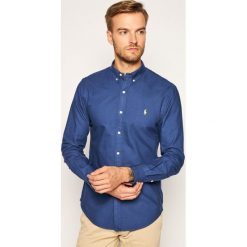 Koszula Polo Ralph Lauren Slbdppcs 710804257009. Niebieskie koszule męskie Polo Ralph Lauren, m, bez wzorów, casualowe, polo, bez rękawów. Za 489,00 zł.