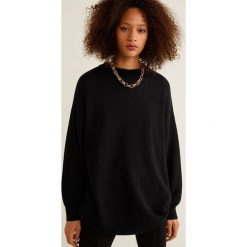 Mango - Sweter Rap. Czarne swetry oversize damskie marki Mango, s, z elastanu. Za 199,90 zł.