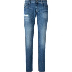 Jeansy Extra Slim Fit Trussardi Jeans 52J00008. Niebieskie jeansy męskie Trussardi Jeans, m, bez wzorów. W wyprzedaży za 289,00 zł.