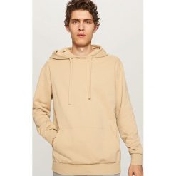 Bluzy męskie: Bluza z kapturem - Beżowy