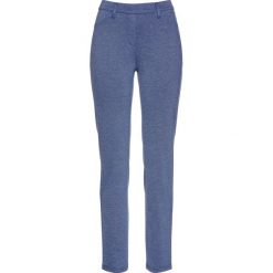 Legginsy bonprix niebieski "stone”. Niebieskie legginsy damskie bonprix, bez wzorów. Za 109,99 zł.