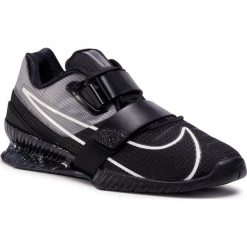 Buty NIKE - Romaleos 4 CD3463 010 Black/White/Black. Czarne buty sportowe męskie Nike, z tworzywa sztucznego, bez zapięcia, na fitness i siłownię. Za 849,00 zł.