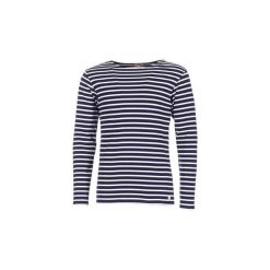 T-shirty z długim rękawem Armor Lux GELGA. Niebieskie t-shirty męskie marki Armor lux, m, bez wzorów, bez kołnierzyka, długie. Za 191,20 zł.