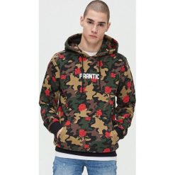 Bluza moro - Czarny. Czarne bluzy męskie Cropp, s, moro, bez kołnierzyka, bez rękawów, bez kaptura. Za 69,99 zł.