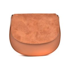 Torebka w kolorze koniaku - (S)22,5 x (W)19 x (G)8 cm. Brązowe torebki klasyczne damskie Bestsellers bags, w paski, z materiału. W wyprzedaży za 199,95 zł.