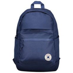 Converse Plecak Unisex Poly Chuck Plus 1.0 Backpack Ciemnoniebieski. Niebieskie plecaki damskie Converse, bez wzorów, biznesowe. Za 219,00 zł.