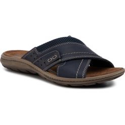 Klapki SALAMANDER - 31-65402-02 Navy. Niebieskie klapki męskie Salamander, ze skóry. Za 259,00 zł.