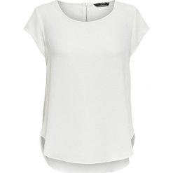 ONLY Damska koszulka Vic S / S Solid Noos Wvn Cloud Dancer (rozmiar 34). Koszulki damskie ONLY, s, bez wzorów, z materiału, bez kołnierzyka. W wyprzedaży za 50,00 zł.
