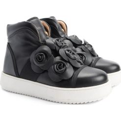 Twin-Set Sneakersy. Trampki i tenisówki damskie Twin Set, bez wzorów, ze skóry, bez zapięcia. Za 549,00 zł.