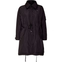 Parka AERONAUTICA MILITARE. Czarne kurtki damskie Aeronautica Militare, bez wzorów, z syntetyku, bez kaptura. Za 2090,00 zł.