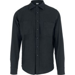 Koszule męskie: Urban Classics Checked Flannel Shirt Koszula czarny