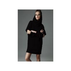 Sukienka Holey Freak - czarna. Czarne sukienki damskie marki Madnezz, s, z aplikacjami, z elastanu, z kapturem, bez rękawów. Za 289,00 zł.