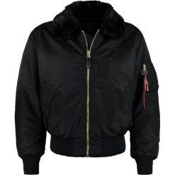 Alpha Industries B15 Kurtka Bomber black. Czarne marynarki męskie Alpha Industries, m, bez wzorów, z nylonu. Za 759,00 zł.