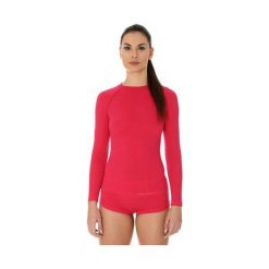 Brubeck Koszulka damska active wool malinowa r. S (LS12810). Różowe bluzki damskie Brubeck, s. Za 189,74 zł.