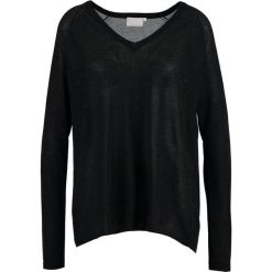 Swetry klasyczne damskie: Kaffe RENATA Sweter black deep