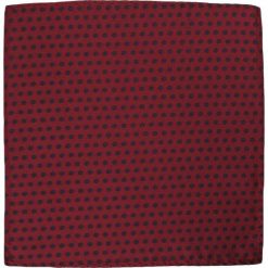 Oryginalna Poszetka Męska w Groszki, Kropki, Alties, Czerwona POSZALTS0103. Czerwone poszetki męskie Alties, w grochy, z materiału, eleganckie. Za 16,90 zł.