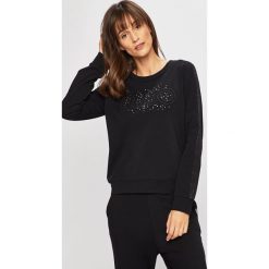 Liu Jo - Bluza. Białe bluzy damskie Liu Jo, s, z nadrukiem, z elastanu, bez rękawów, bez kaptura. W wyprzedaży za 299,90 zł.