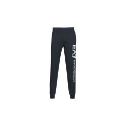 Spodnie treningowe Emporio Armani EA7 TRAIN LOGO SERIES. Niebieskie spodnie męskie marki Emporio Armani EA7, s, bez wzorów. Za 439,00 zł.