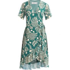 Sukienki hiszpanki: Soaked in Luxury UNA DRESS Sukienka letnia storm green