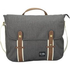 Torebka w kolorze szarym - 38 x 32 x 10 cm. Szare torby męskie na ramię marki G.ride, w paski, z tkaniny. W wyprzedaży za 165,95 zł.