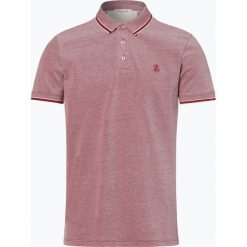 Selected - Męska koszulka polo – Slhtwist, czerwony. Czerwone koszulki męskie marki Selected, xl, bez wzorów, bez rękawów. Za 129,95 zł.