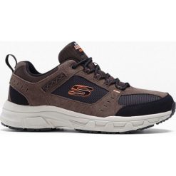 Sneakersy Skechers bonprix brązowy. Pomarańczowe sneakersy męskie bonprix, bez zapięcia. Za 219,99 zł.