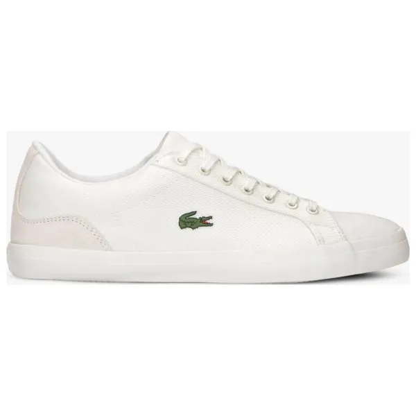 Lacoste Lerond 219 1 Cma buty męskie, biały, rozmiar 43. Białe buty sportowe męskie Lacoste, ze skóry, bez zapięcia. W wyprzedaży za 254,99 zł.