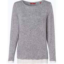 S.Oliver Casual - Sweter damski, szary. Szare swetry damskie marki s.Oliver Casual, s, bez wzorów, eleganckie, bez rękawów, bez kaptura. Za 79,95 zł.