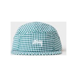 Czapka Stussy Gingham Stock Camp Cap (132833-0401). Białe czapki z daszkiem męskie Stussy, z bawełny. Za 106,99 zł.