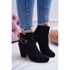 Botki Damskie Na Obcasie Zamszowe Tola. Botki damskie Tagless, na jesień, z zamszu, bez obcasa, na obcasie, bez zapięcia. Za 119,00 zł.