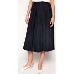 Spódnica plisowana Max Mara Leisure 37710106. Niebieskie spódniczki damskie Max Mara Leisure, s, bez wzorów, z poliesteru, plisowane. W wyprzedaży za 749,00 zł.
