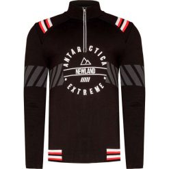 Golf NEWLAND EDWARD. Czarne swetry męskie Newland, bez wzorów, ze skóry, sportowe, z golfem, bez kaptura. Za 660,00 zł.